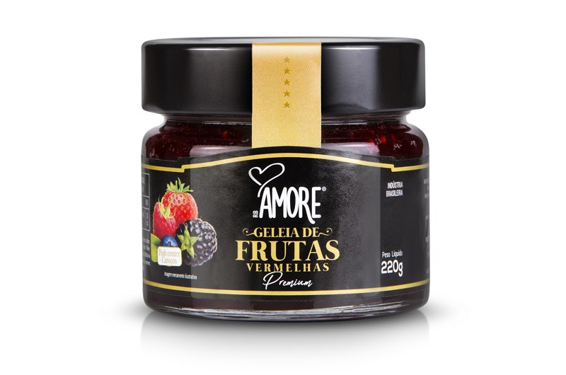 Geléia Amore Frutas Vermelhas