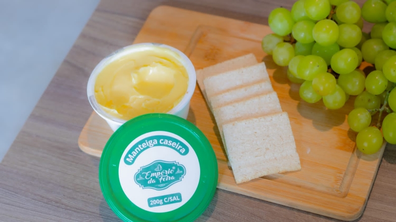 Manteiga Caseira com sal